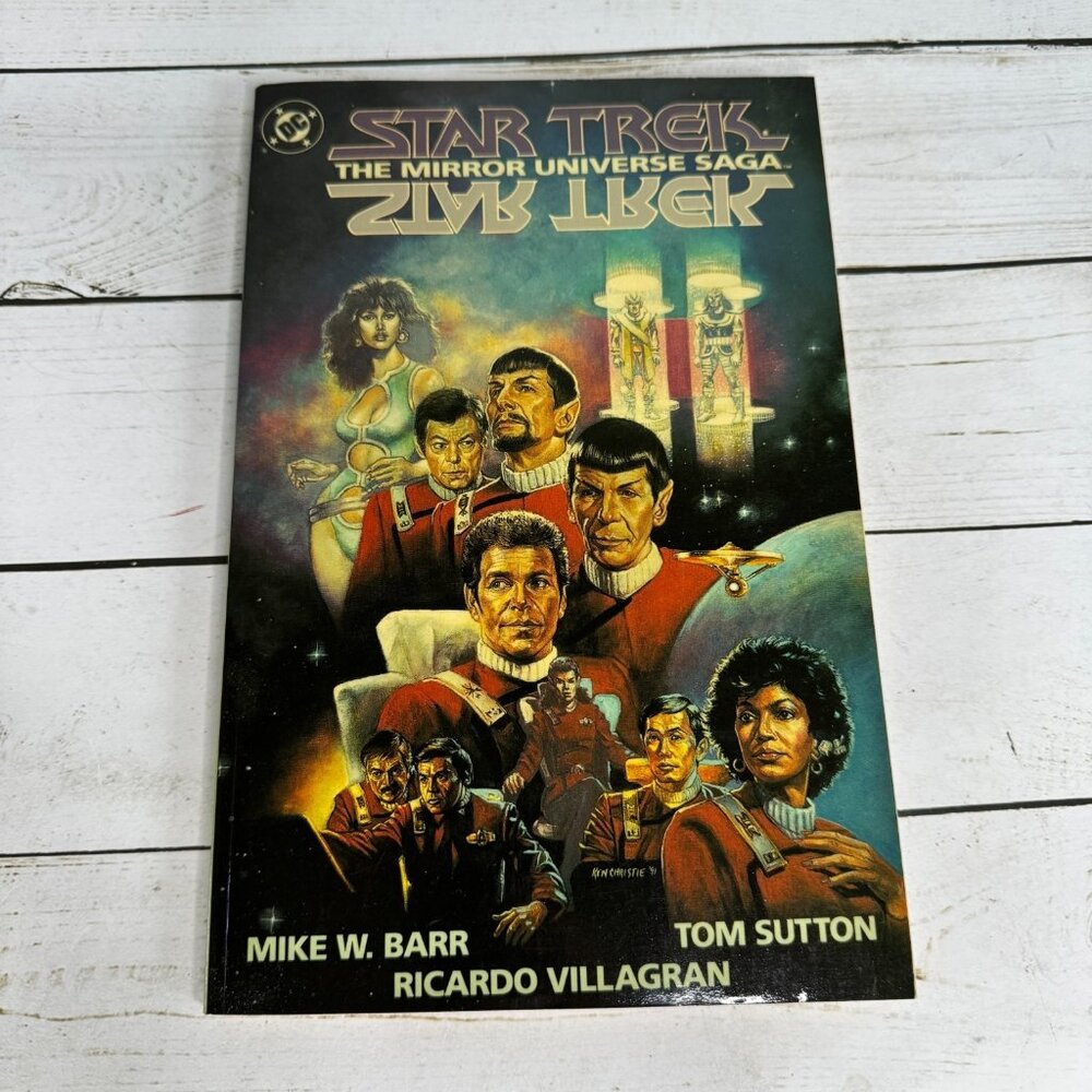 Star Trek The Mirror Universe Saga DC Comicsβ Novel 1991 1st Printing Paperback